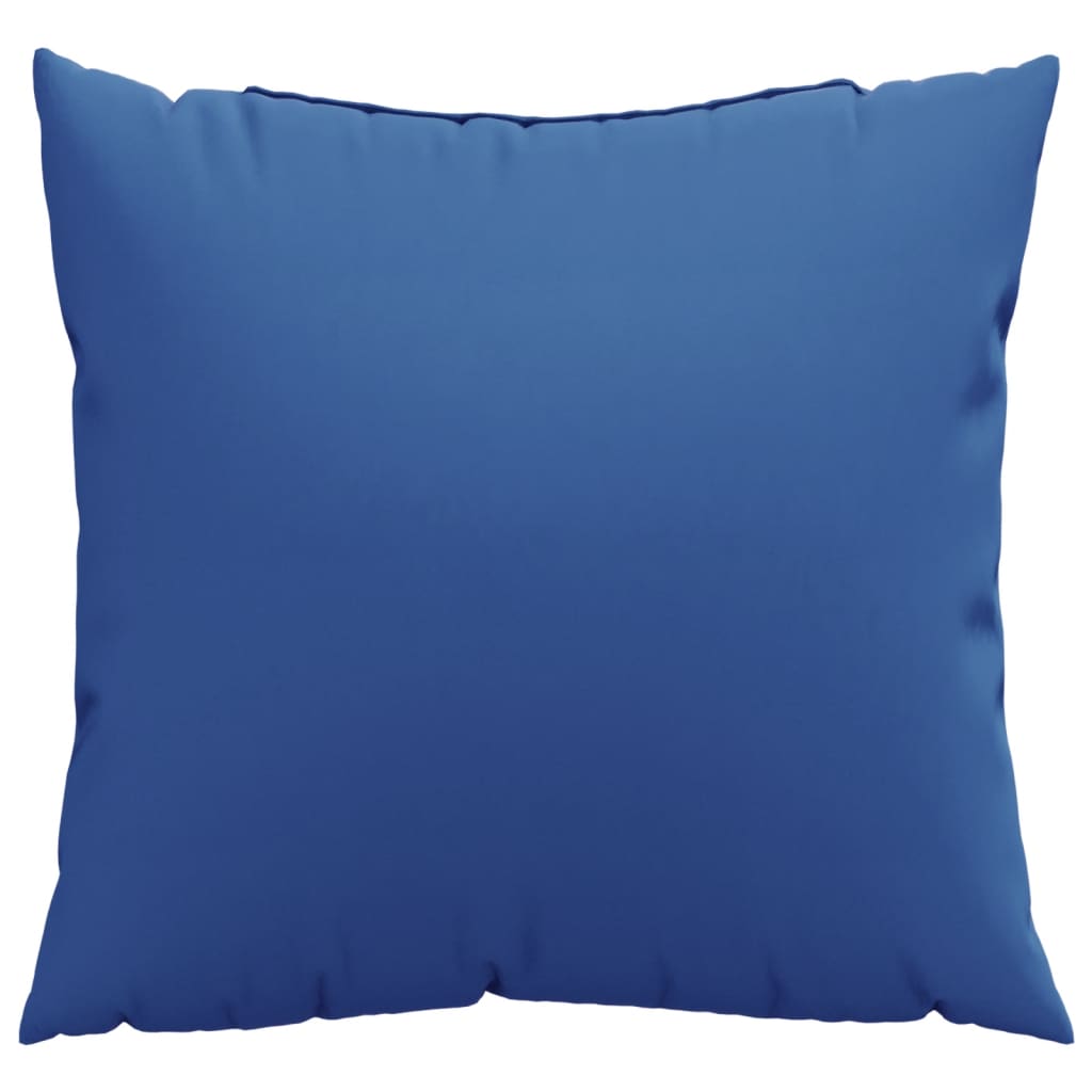 Coussins de canapé 4 pcs bleu royal 50x50 cm tissu