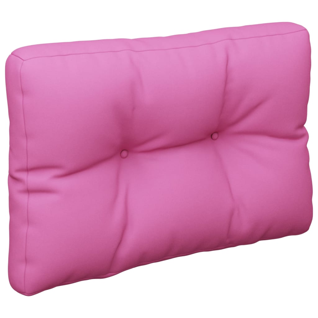 Pink pallet cushion 50x40x12 cm fabric