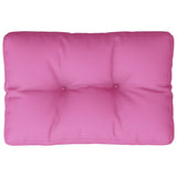 Pink pallet cushion 50x40x12 cm fabric