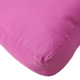 Pink pallet cushion 50x40x12 cm fabric