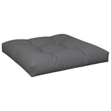 Coussins de palette lot de 2 anthracite tissu