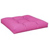 Coussins de palette lot de 2 rose tissu