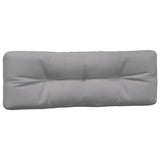 Coussins de palette lot de 2 gris tissu