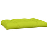 Coussins de palette lot de 2 vert vif tissu