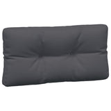 Coussins de palette 5 pcs anthracite tissu