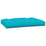 Coussins de palette lot de 5 turquoise tissu