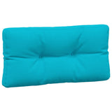 Coussins de palette lot de 5 turquoise tissu