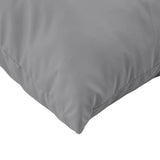 Coussins de palette lot de 2 gris tissu