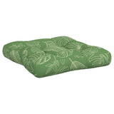 Coussins de palette lot de 2 motif de feuilles tissu Oxford