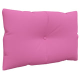 Coussins de palette lot de 2 rose tissu Oxford