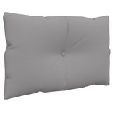 Coussins de palette lot de 3 gris tissu