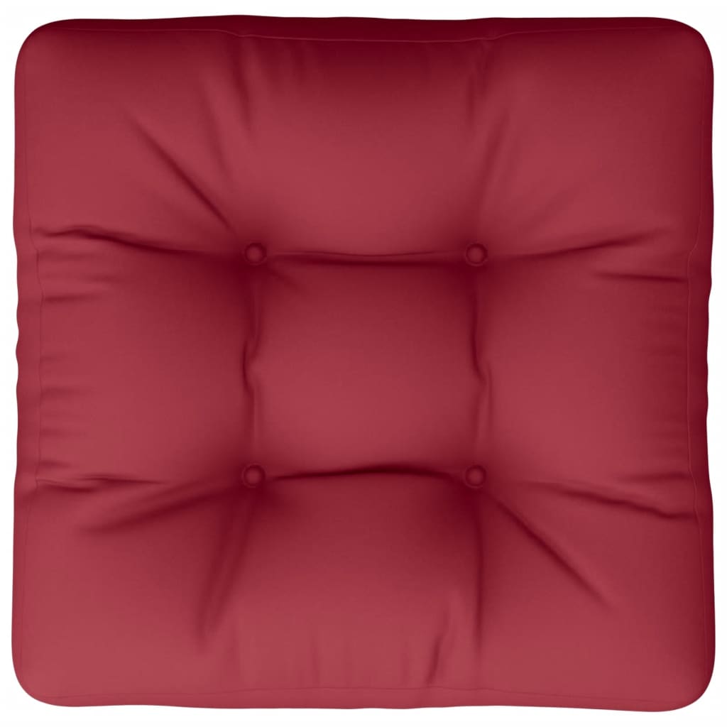 Burgundy red palette cushion fabric