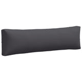 Coussins de palette lot de 2 anthracite tissu