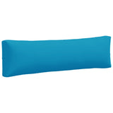 Coussins de palette lot de 2 bleu clair tissu