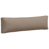 Coussins de palette lot de 2 taupe tissu