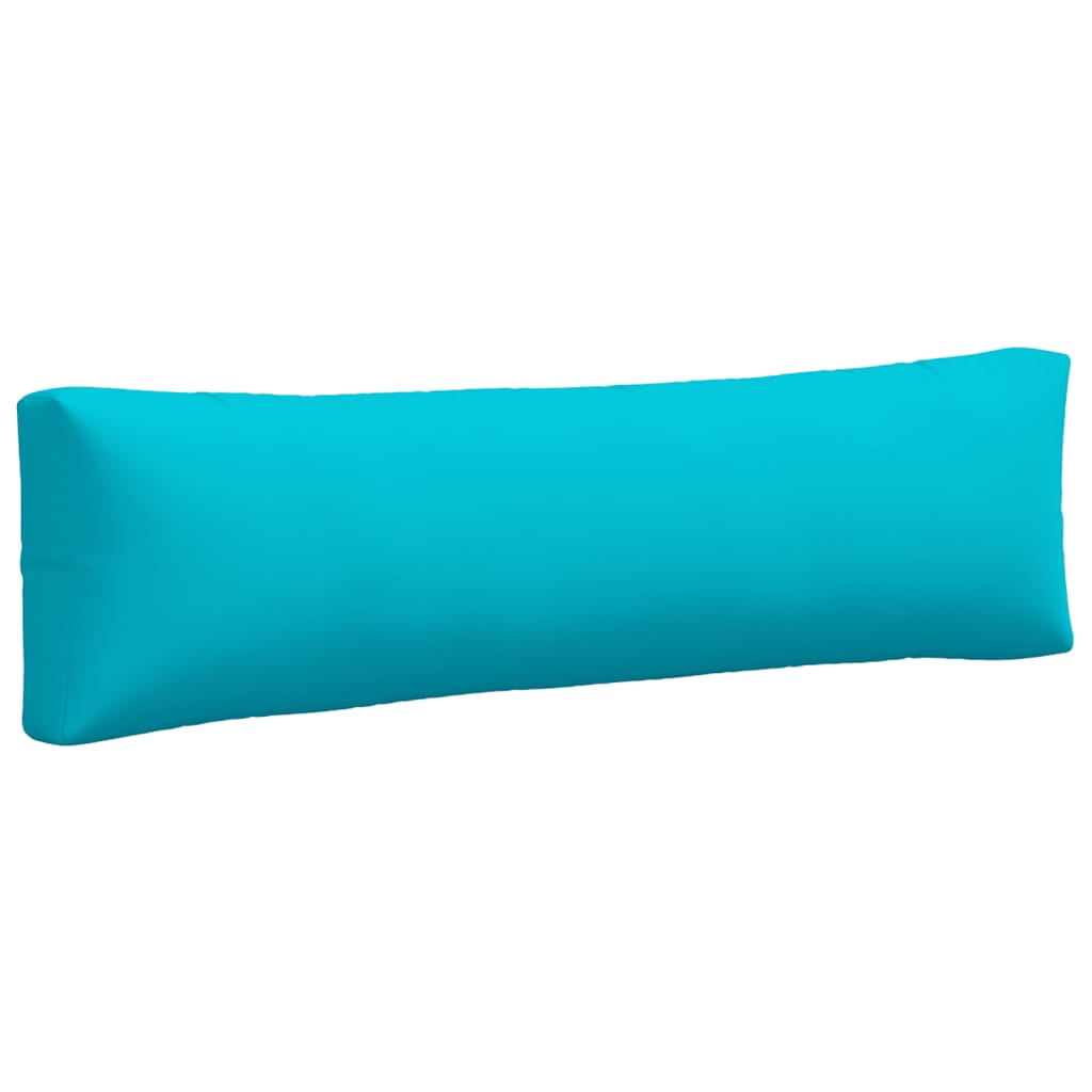 Coussins de palette lot de 2 turquoise tissu Oxford