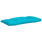 Coussins de palette lot de 2 turquoise tissu Oxford