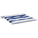 Coussins de chaise de jardin lot de 6 40x40x3 cm tissu