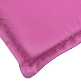 Coussin de chaise longue rose tissu oxford