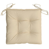 Coussins de palette lot de 4 beige 50x50x7 cm tissu oxford