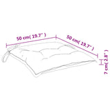 Palettenkissen, 6er-Set, grün, 50 x 50 x 7 cm, Oxford-Stoff