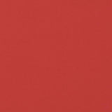 Coussins de palette lot de 2 rouge 50x50x7 cm tissu oxford