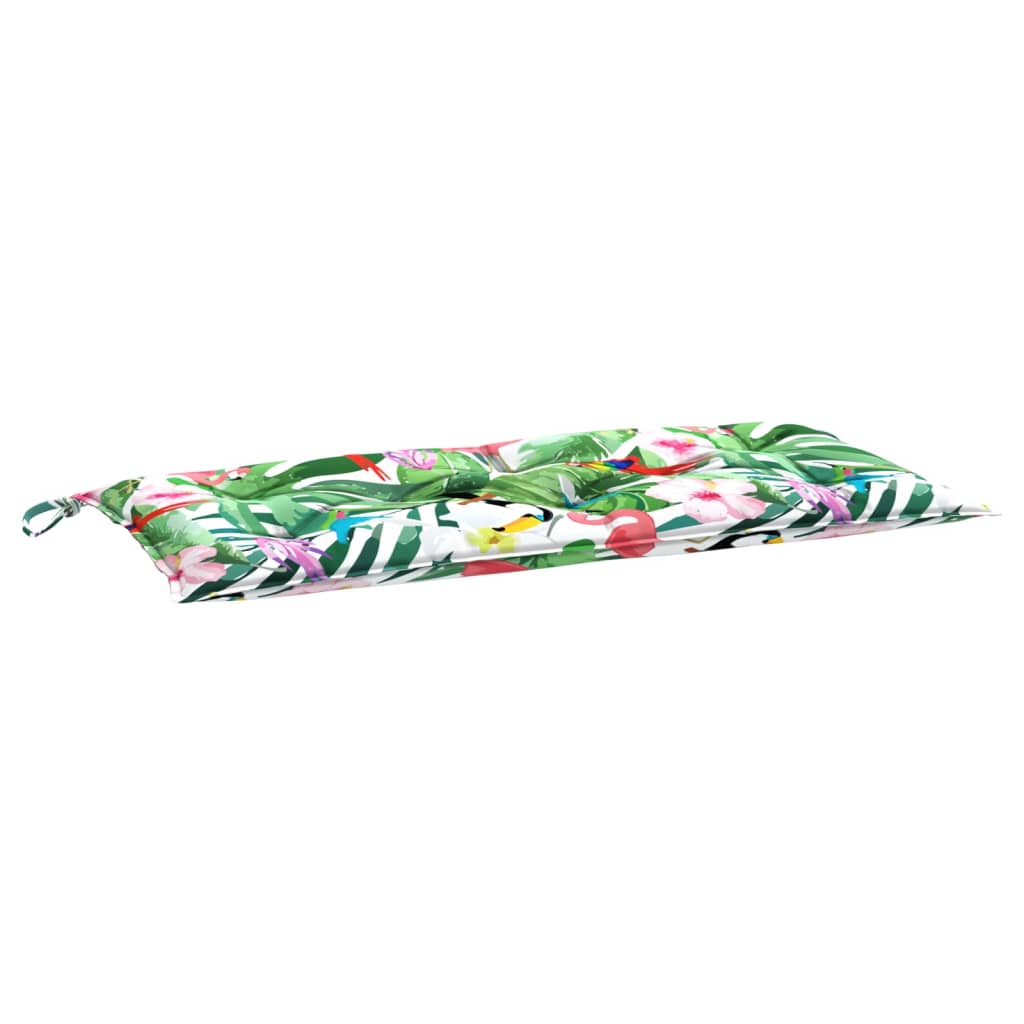 Coussin de banc de jardin multicolore 100x50x7 cm tissu oxford