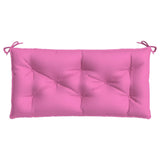 Coussin de banc de jardin rose 100x50x7 cm tissu oxford