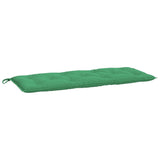 Coussin de banc de jardin vert 120x50x7 cm tissu oxford