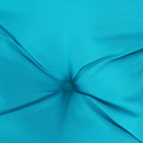 Coussin de banc de jardin turquoise 120x50x7 cm tissu