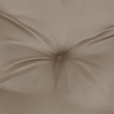 Coussin de banc de jardin taupe 150x50x7 cm tissu oxford