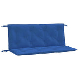 Gartenbankauflagen 2er-Set blau 120x50x7 cm Oxford-Stoff