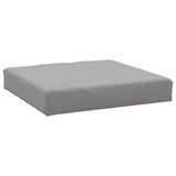 Coussins de palette lot de 2 gris tissu oxford