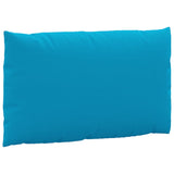 Coussins de palette lot de 2 bleu clair tissu oxford