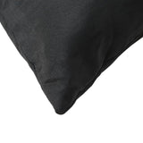 Coussins de palette lot de 2 noir tissu oxford