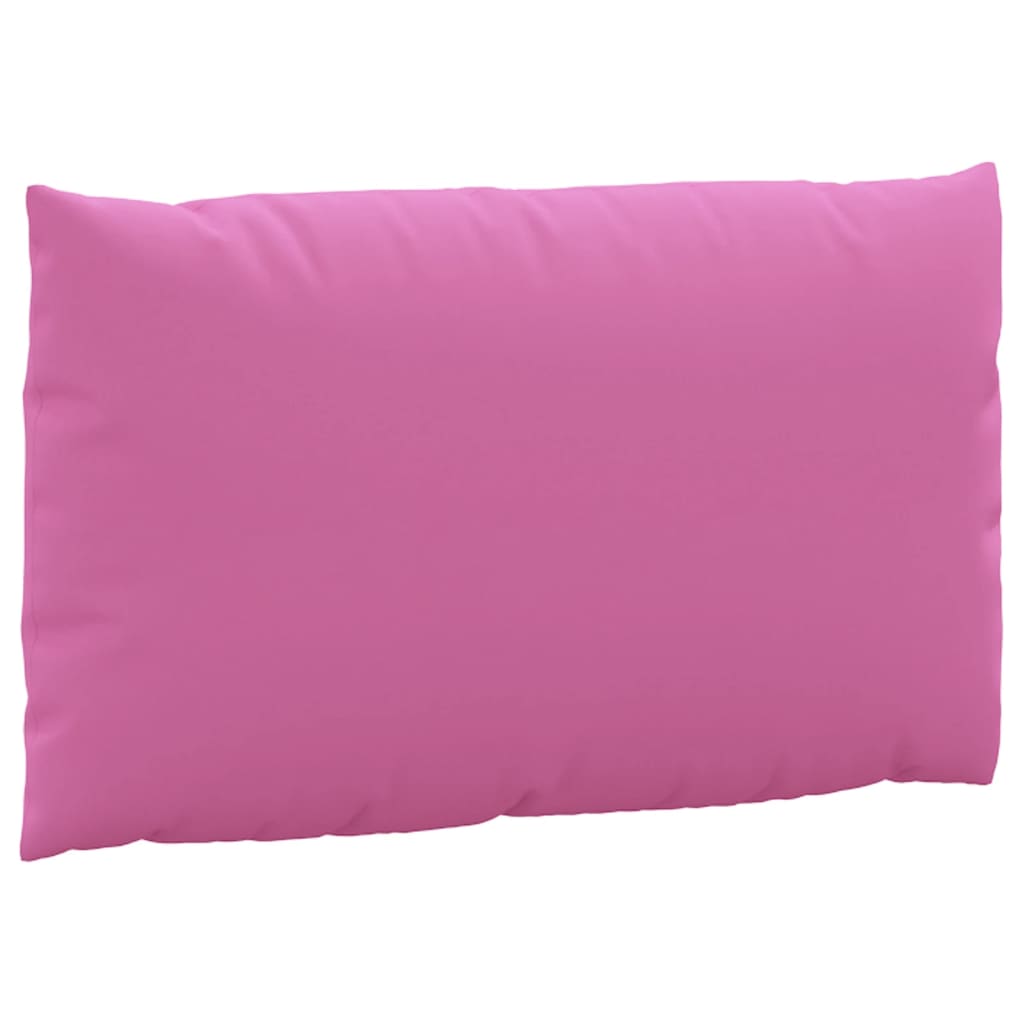 Coussins de palette lot de 2 rose tissu Oxford