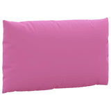 Coussins de palette lot de 2 rose tissu Oxford