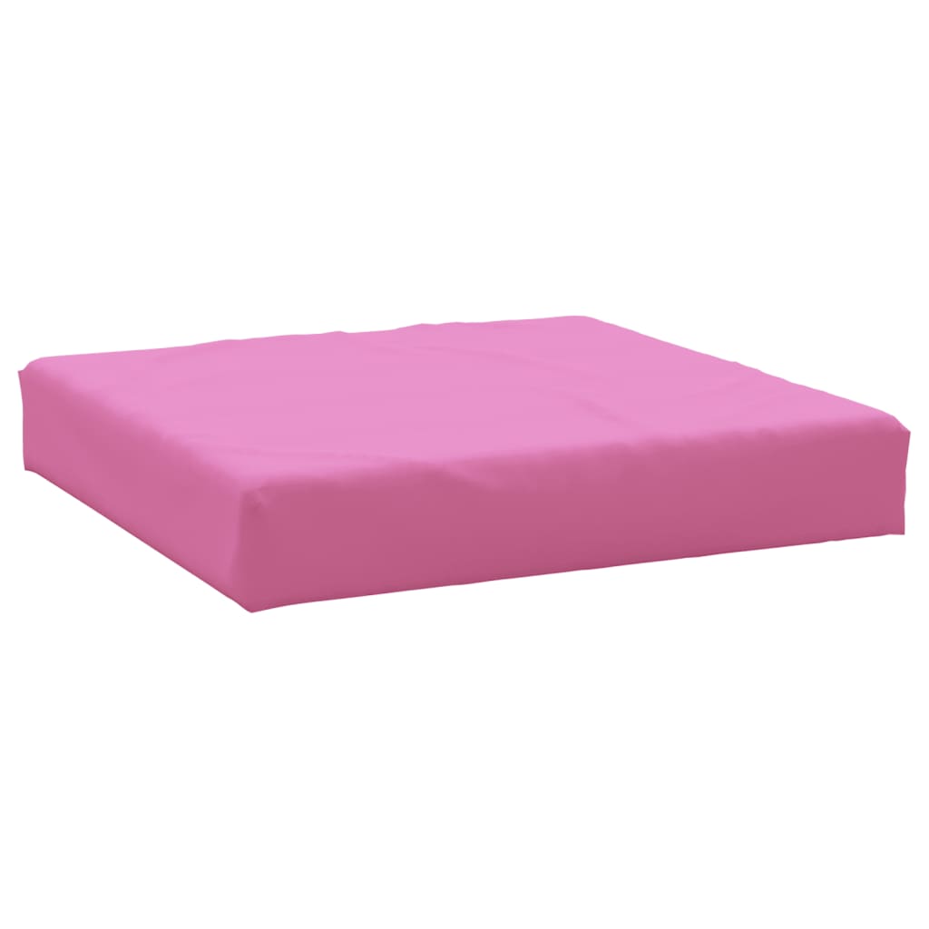 Coussins de palette lot de 2 rose tissu Oxford