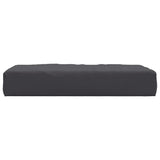 Coussin de palette noir 60x60x8 cm tissu oxford