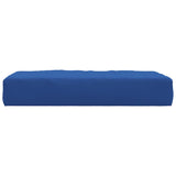 Coussin de palette bleu 60x60x8 cm tissu oxford