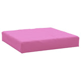 Coussin de palette rose 60x60x8 cm tissu oxford