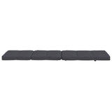 Coussins de chaise longue lot de 2 anthracite tissu oxford