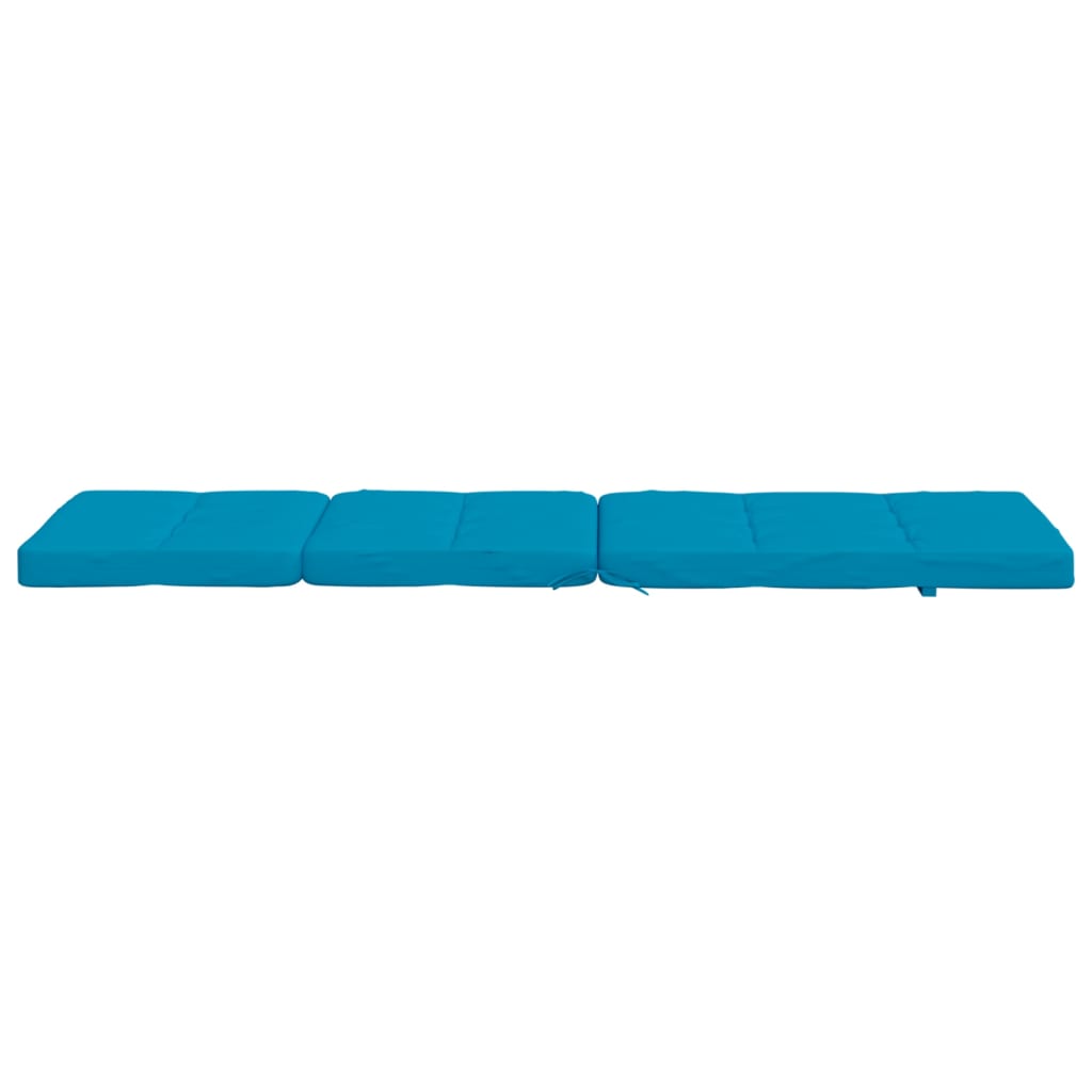 Coussins de chaise longue lot de 2 bleu clair tissu oxford