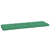 Coussins de chaise longue lot de 2 vert tissu oxford