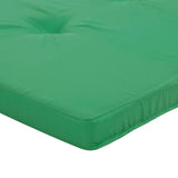 Coussins de chaise longue lot de 2 vert tissu oxford