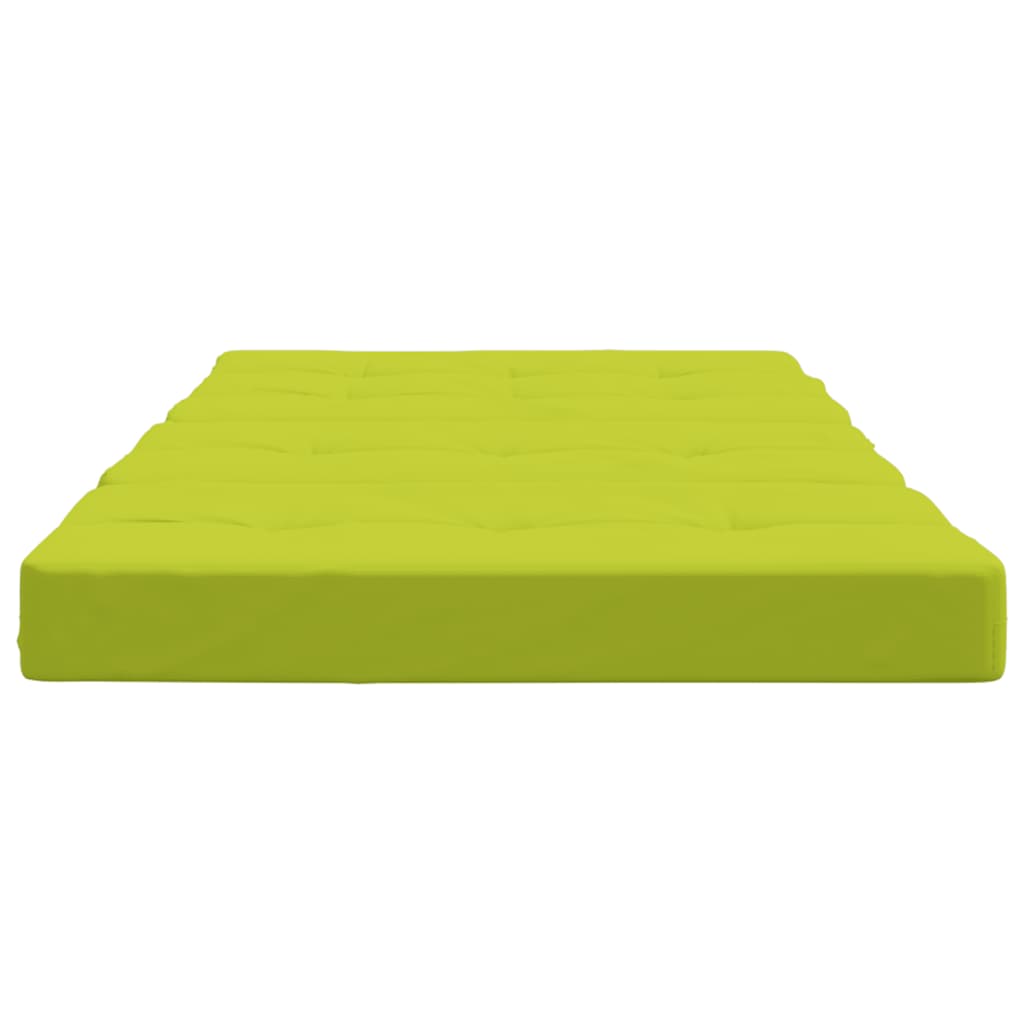 Coussins de chaise longue lot de 2 vert vif tissu oxford