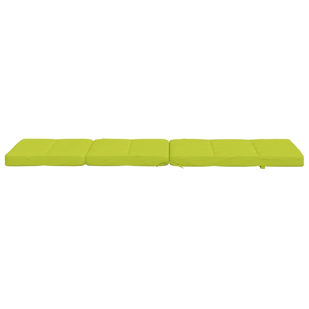 Coussins de chaise longue lot de 2 vert vif tissu oxford