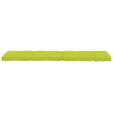 Coussins de chaise longue lot de 2 vert vif tissu oxford