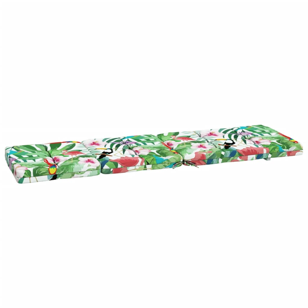 Coussins de chaise longue lot de 2 multicolore tissu oxford