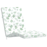 Coussins de chaise longue lot de 2 motif de feuilles